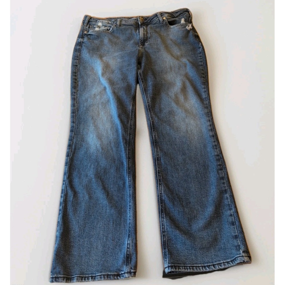 Silver Jeans Co Suki Slim Bootcut Jeans Womens Sz18/31L Western Cowgirl